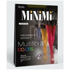 Колготки MiNiMi Multifibra Colors, 70 den, размер 5, зеленый