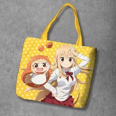 Сумка шоппер Anime Dakimakura, фактура рельефная, мультиколор