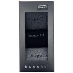 Носки Bugatti, размер 43-46, черный