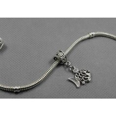 Шарм Handinsilver ( Посеребриручку ) Подвеска-шарм "Подводный мир, серебристый