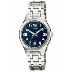 Наручные часы CASIO Collection 966, серебряный, синий