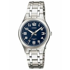 Наручные часы CASIO Collection 966, серебряный, синий