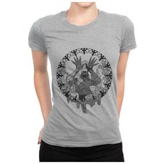 Футболка DS Apparel, размер S, серый