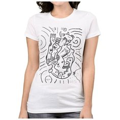 Футболка DS Apparel, размер M, белый