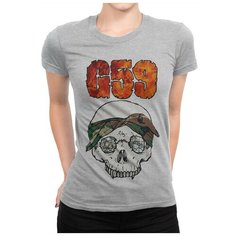 Футболка DS Apparel, размер S, серый