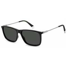 Солнцезащитные очки Polaroid PLD 4130/S/X, черный, серый