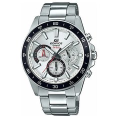 Наручные часы CASIO Edifice EFV-570D-7AVUEF, серебряный, черный