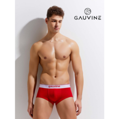Трусы GAUVINE, размер M, белый, красный