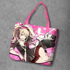 Сумка шоппер Anime Dakimakura, фактура рельефная, мультиколор