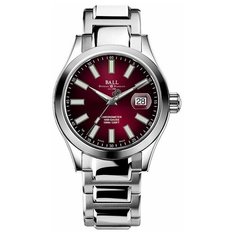 Наручные часы BALL, красный, серебряный