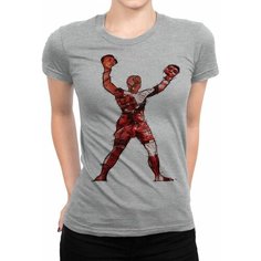 Футболка DS Apparel, размер XS, серый