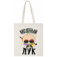 Сумка шоппер CoolPodarok, бежевый