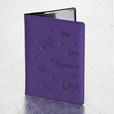Обложка для паспорта STAFF 237618, фиолетовый