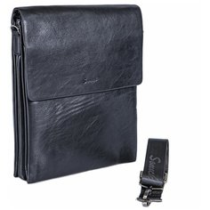 Сумка планшет Catiroya ST378-5, фактура гладкая, матовая, черный