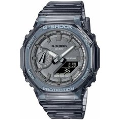 Наручные часы CASIO G-Shock GMA-S2100SK-1AER, серый, бесцветный