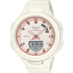 Наручные часы CASIO Baby-G BSA-B100CS-7A, белый, черный