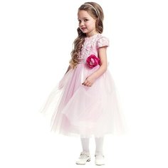 Платье Cascatto, комплект, размер 2-3/92-98, розовый