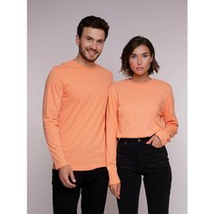 Лонгслив Uzcotton, размер 42-44\XS, оранжевый