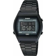 Наручные часы CASIO Vintage 52514, черный, серебряный