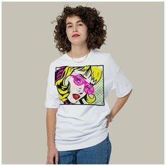 Футболка размер L, белый