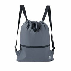 Сумка NINETYGO Manhattan Tyvek Drawstring Bag 2117-GR, серый