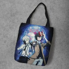 Сумка шоппер Anime Dakimakura, фактура рельефная, мультиколор