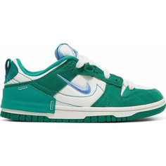 Кроссовки NIKE Dunk, размер 7US, бежевый, мультиколор