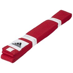 Пояс adidas Club, 300 см, красный