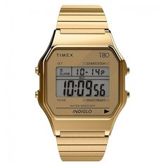 Наручные часы TIMEX T80, золотой