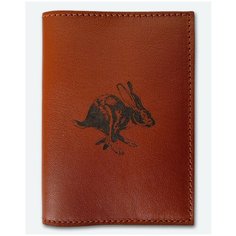 Обложка для паспорта KAZA, коричневый