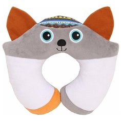 Подушка Biba Toys, белый, серый