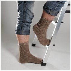Носки Бабушкины носки, размер 38-40, коричневый