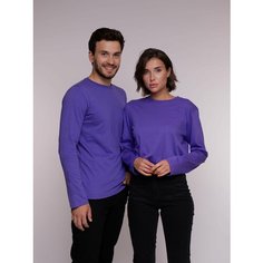 Лонгслив Uzcotton, размер 42-44\XS, фиолетовый