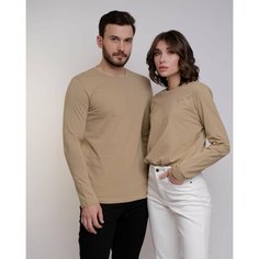 Лонгслив Uzcotton, размер 40-42\XXS, бежевый