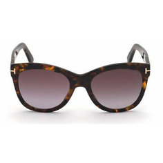 Солнцезащитные очки Tom Ford Tom Ford FT0870 52T TF 870 52T, коричневый