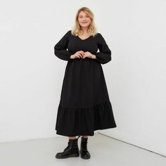 Платье MIST, размер 52, черный