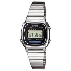 Наручные часы CASIO LA670WA-1, черный, серый