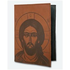 Обложка для паспорта KAZA, коричневый
