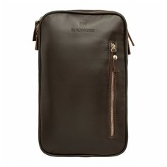 Рюкзак BLACKWOOD, фактура гладкая, коричневый, черный