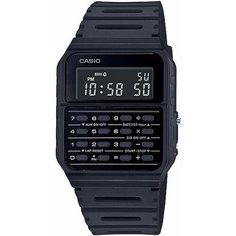 Наручные часы CASIO Vintage 84225, черный, серый