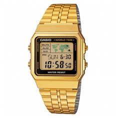 Наручные часы CASIO Vintage 76986, серебряный, желтый