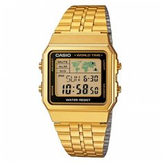 Наручные часы CASIO Vintage 76986, серебряный, желтый