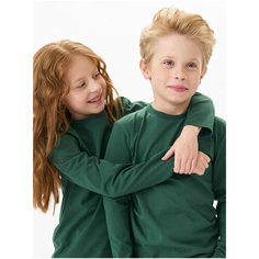 Лонгслив Uzcotton, размер 152\12-13, зеленый