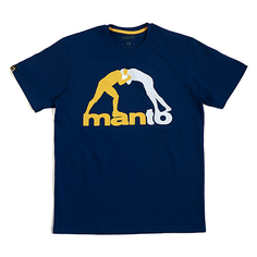 Футболка Manto Футболка Manto Logo Classic, размер L., синий