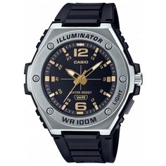 Наручные часы CASIO Collection MWA-100H-1A2VDF, бежевый, серебряный