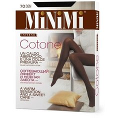 Колготки MiNiMi Cotone, 70 den, размер 5XL/XL/5, черный
