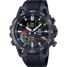 Наручные часы CASIO Edifice ECB-40MP-1A, белый, черный