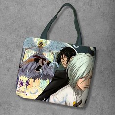 Сумка шоппер Anime Dakimakura, фактура рельефная, мультиколор