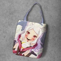 Сумка шоппер Anime Dakimakura, фактура рельефная, мультиколор