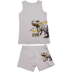 Комплект нижнего белья Donella, размер 2-3 (98-104), серый